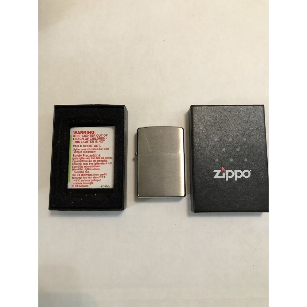 Collectible 2008 Zippo Cigarette Lighter Bradford PA Made In The USA Windproof